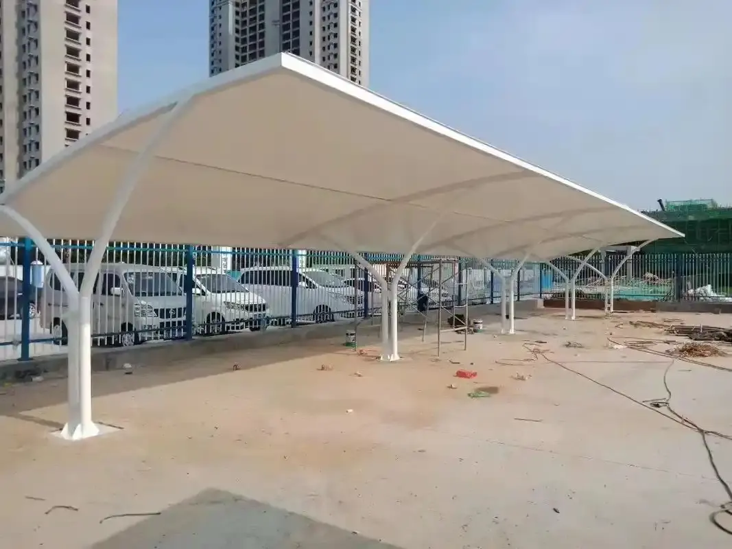 贵州黔东南园区停车棚为何生锈漏水?选购膜结构先避开这三个坑